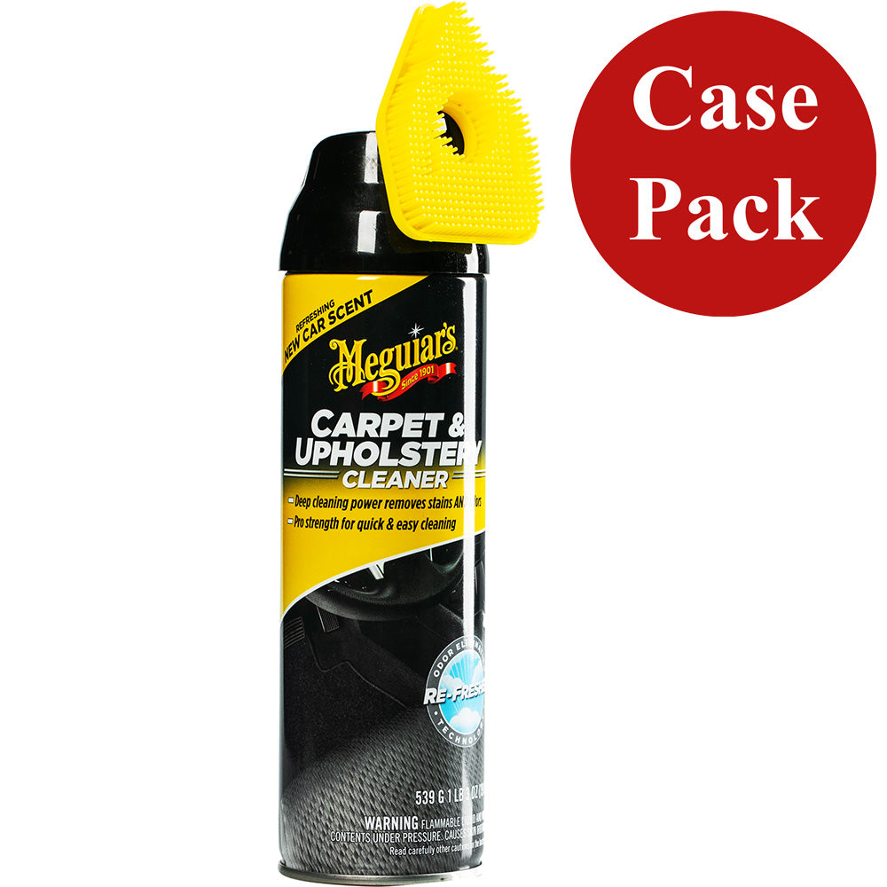 Meguiars Carpet Upholstery Cleaner 19oz Case of 6 G191419CASE